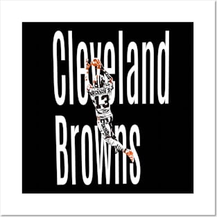 Cleveland browns Beckham Posters and Art